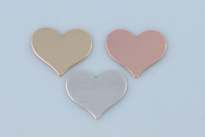 Medium Initial Heart Tag