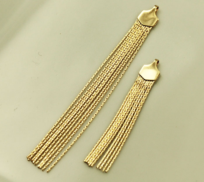 Gold Filled Tassel Pendant Gold Filled Tassel Pendant