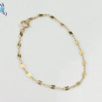 Gold Filled Double Bar Link Bracelet