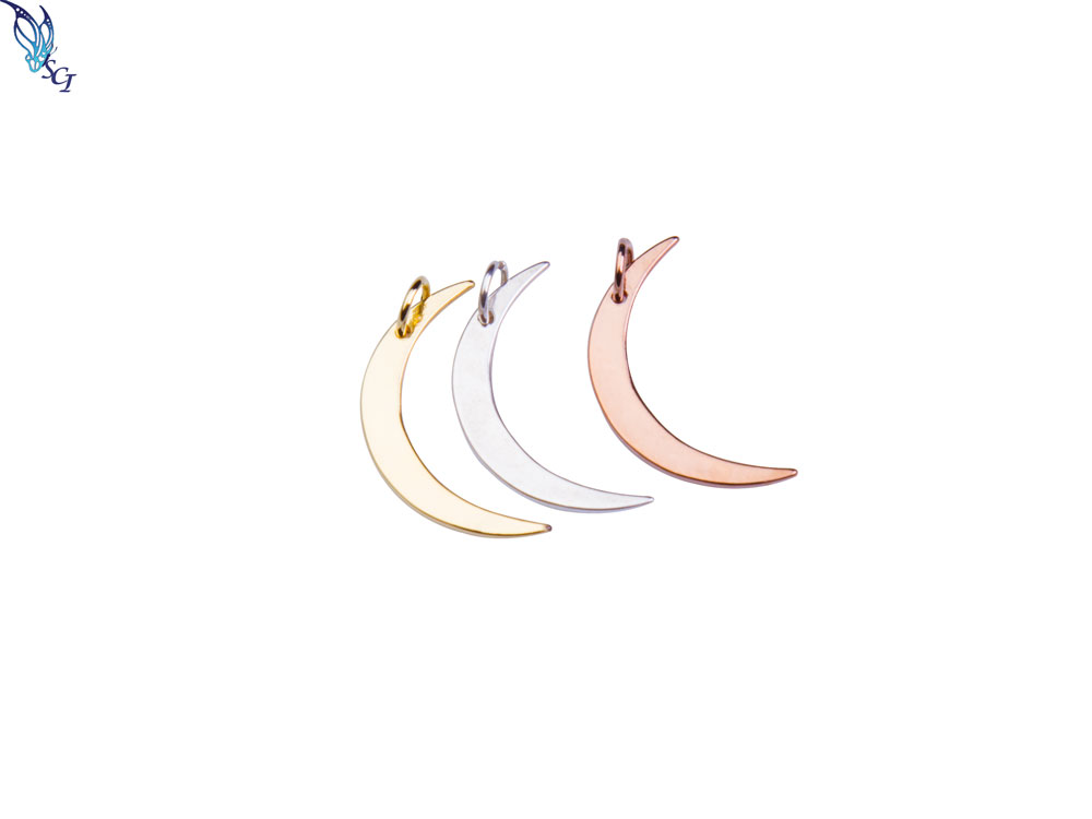 Small Crescent Moon Pendant Small Crescent Moon Pendant