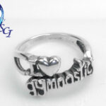 I Love Gymnastics Adjustable Ring