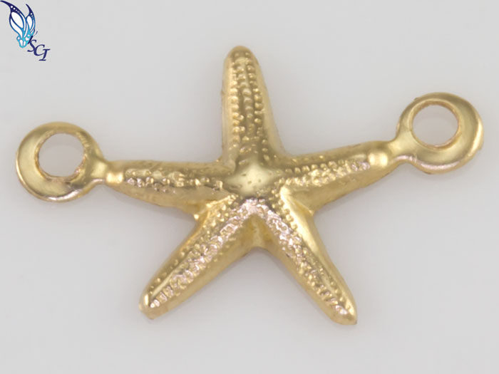 Gold Filled Starfish Link Connector Gold Filled Starfish Link Connector