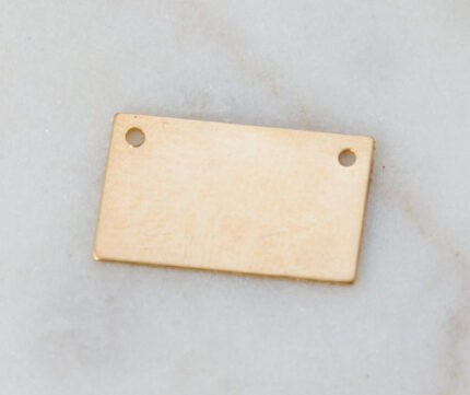 Gold Filled Name Plate Bar