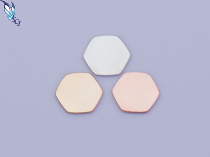 Gold Filled Hexagon Blank