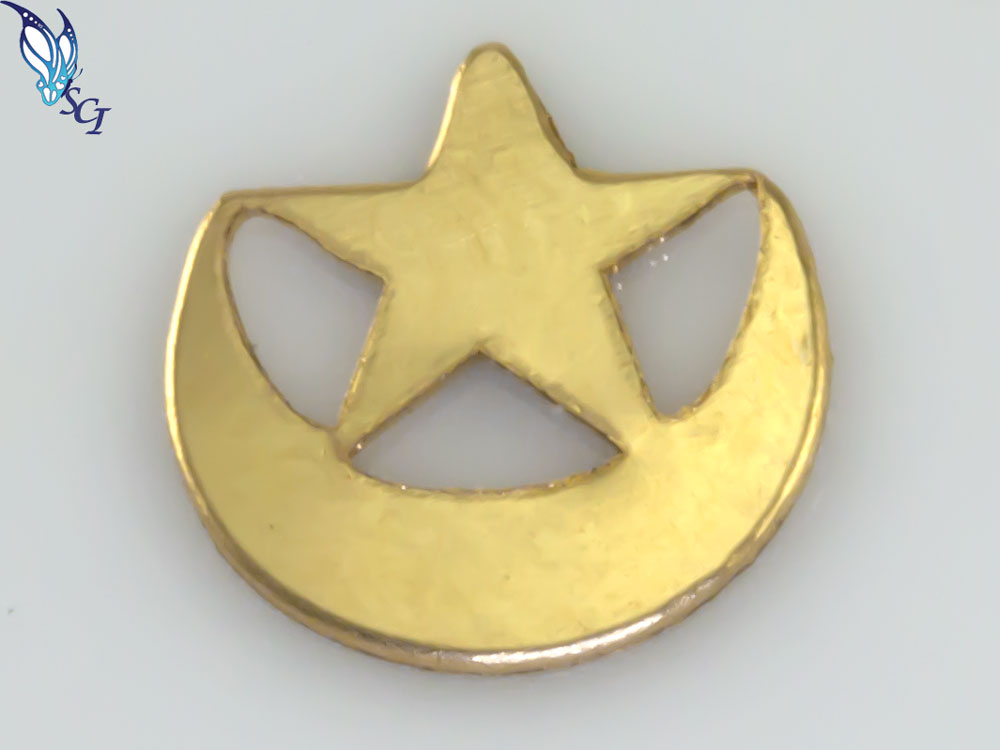 Moon and Star Charm Connector Moon and Star Charm Connector