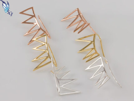 Zigzag Ear Crawler Earrings
