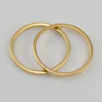 Gold Plated over Sterling 1mm Ring