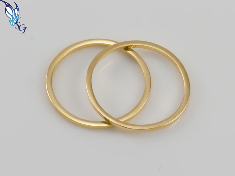 Gold Plated over Sterling 1mm Ring Gold Plated over Sterling 1mm Ring
