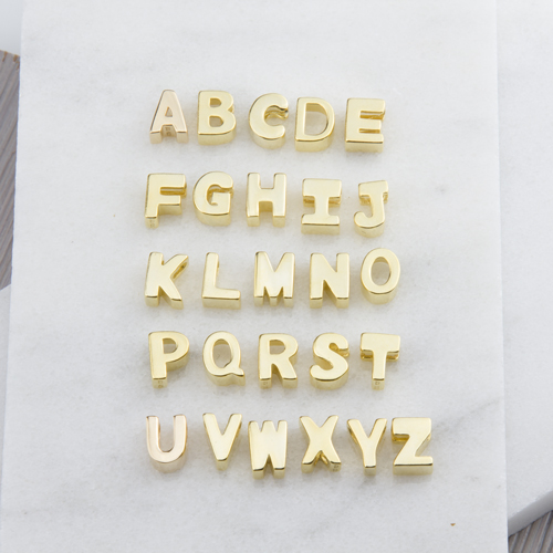 Letter Slide Pendant Letter Slide Pendant