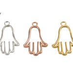 Wired Hamsa Charm