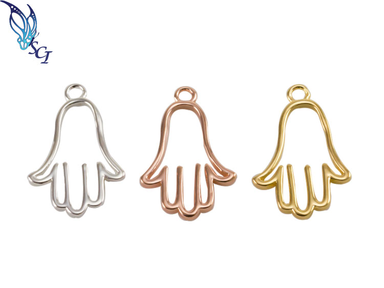 Wired Hamsa Charm Wired Hamsa Charm