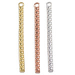 Vertical Textured Bar Pendant