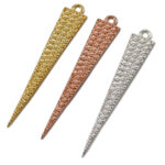 Textured Spike Pendant