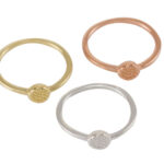 Textured Disc Ring