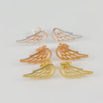 Open Angel Wing Post Earrings