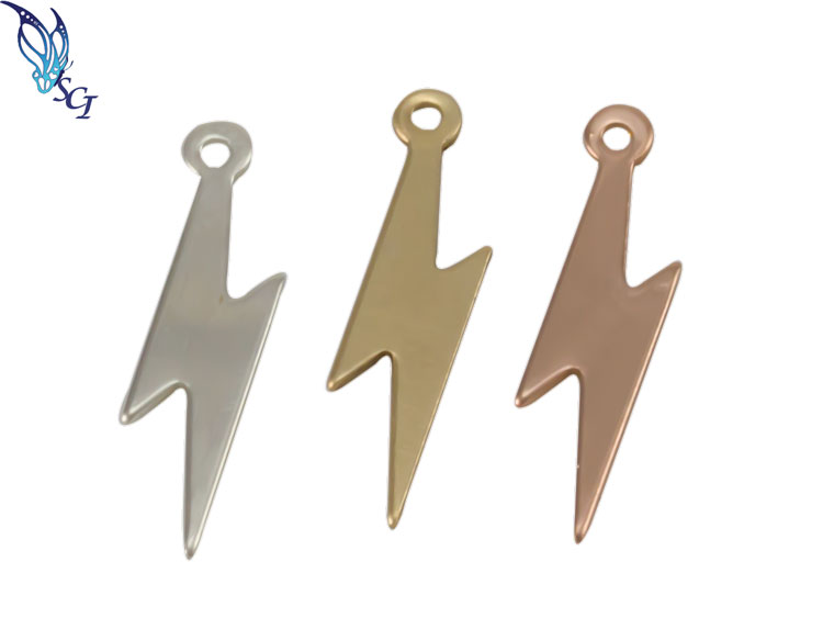 Large Lightning Bolt Charm Large Lightning Bolt Charm