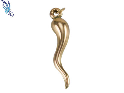 Large Italian Horn Charm