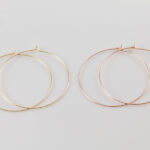 Plain Wire Hoop Earrings