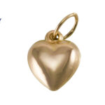 Gold Filled Puffed Charm