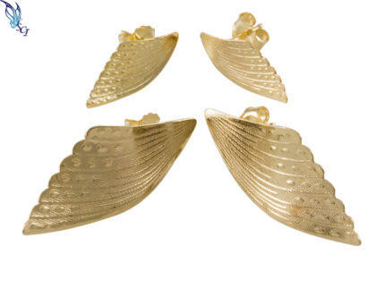 Angel Wing Stud Earrings