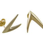 Gold Filled Small V Earrings