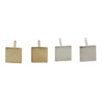Small Square Shape Earrings