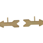 Gold Filled Arrow Earrings