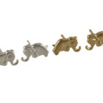 Elephant Stud Earrings