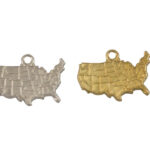 Lower 48 States Charm