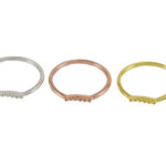 Stackable Crown Band Ring