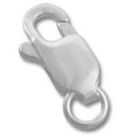 Large Sterling Silver Lobster Claw