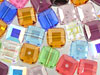 Assorted colorful translucent pencil sharpeners