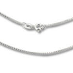 SCN060 1mm Sterling Silver Box Chain